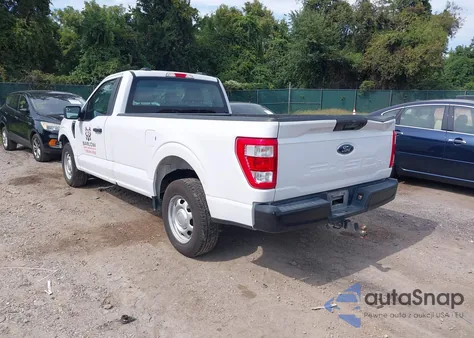 2021 Ford F-150 Xl из США, поврежденный, VIN 1FTMF1CB1MKD80351